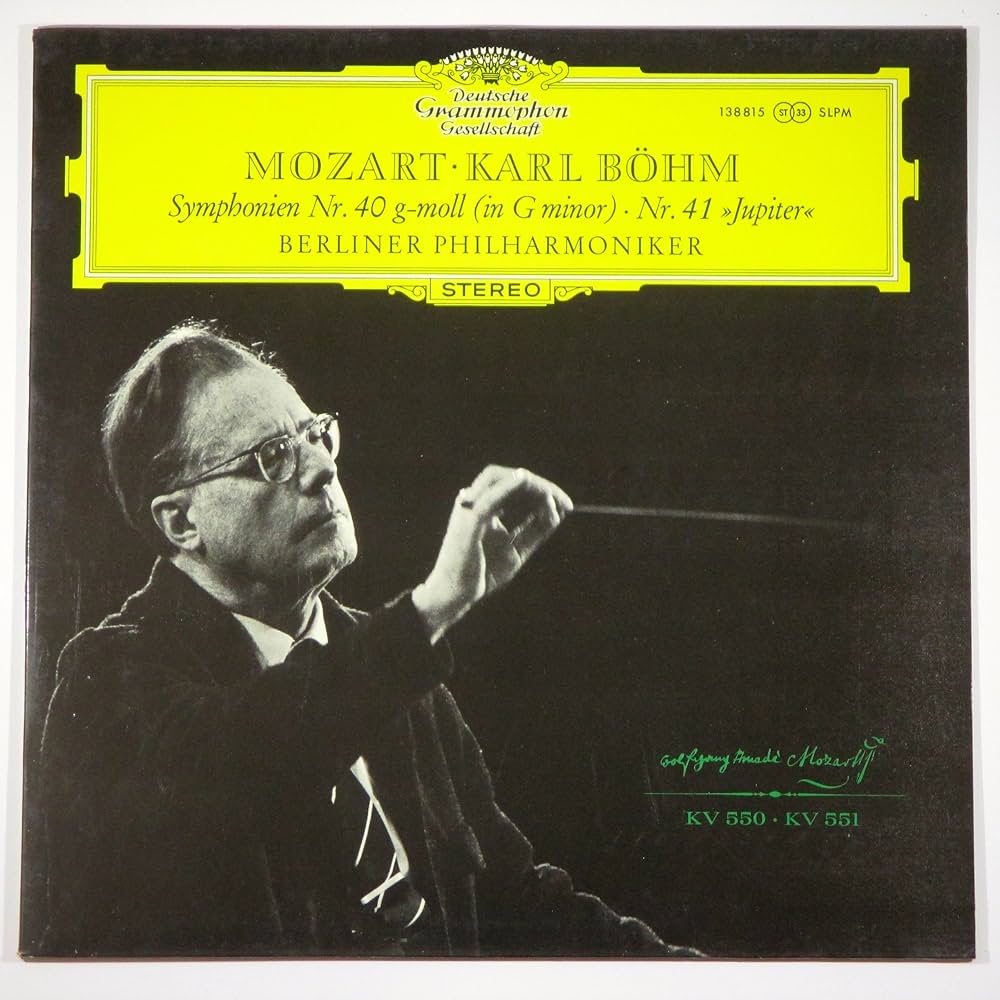 Karl Böhm The Symphonies MOZART The Symphonies Böhm | Deutsche Grammophon